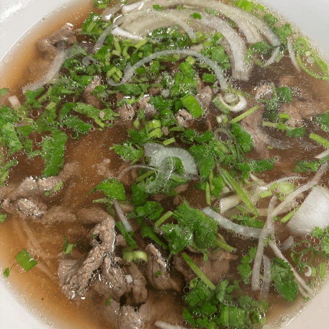 Stir Fried Beef Pho.