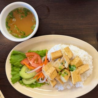 Fried Tofu Plate