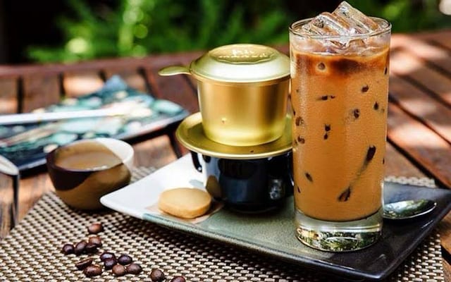 Vietnamese Iced Coffee.